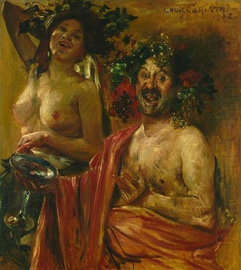 Bacchantenpaar, Lovis Corinth